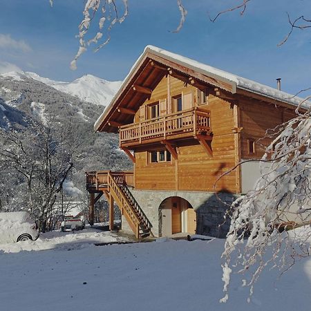Bed and Breakfast Les Cabris Pelvoux Exterior foto