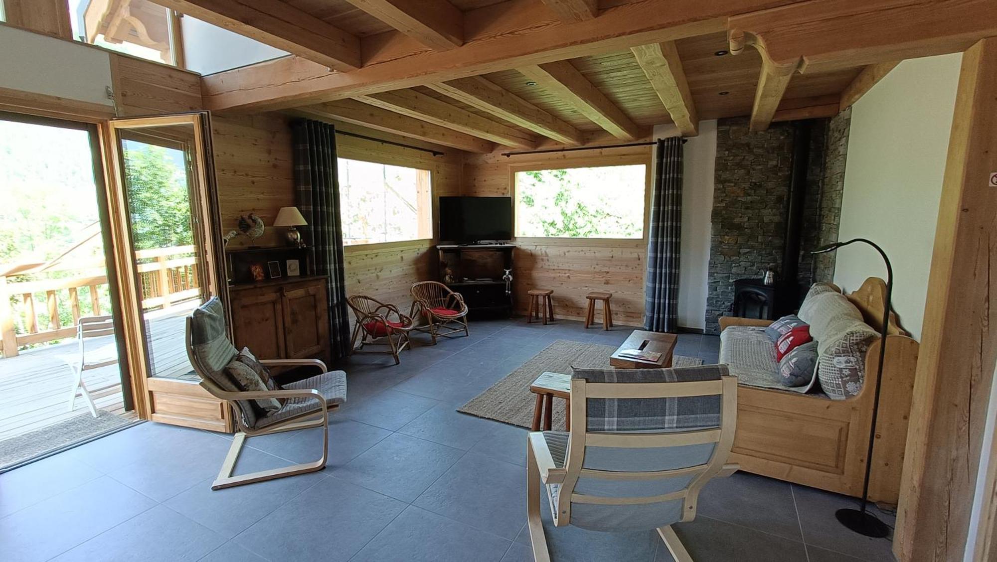 Bed and Breakfast Les Cabris Pelvoux Exterior foto
