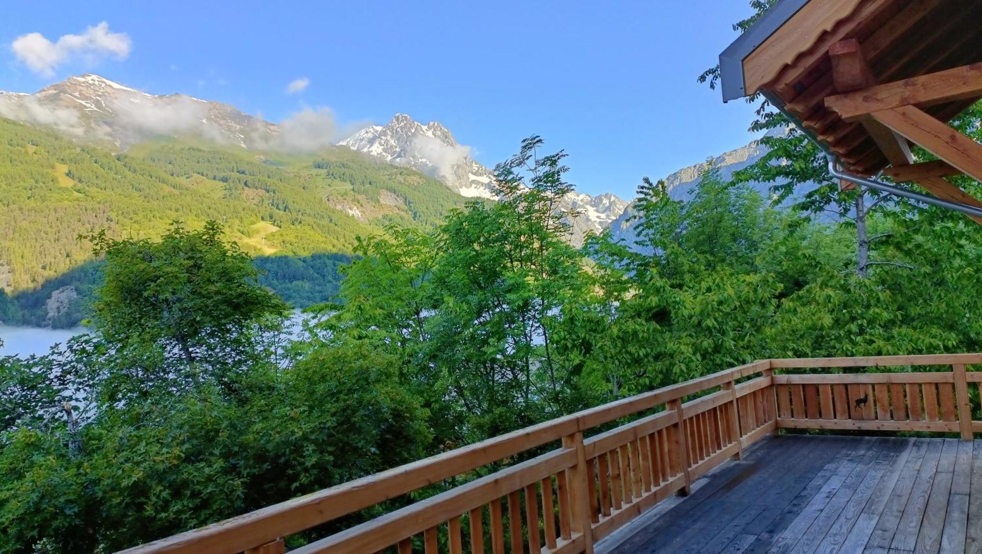 Bed and Breakfast Les Cabris Pelvoux Exterior foto